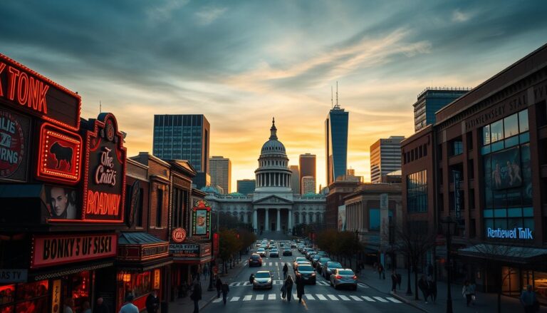 exploring downtown nashville